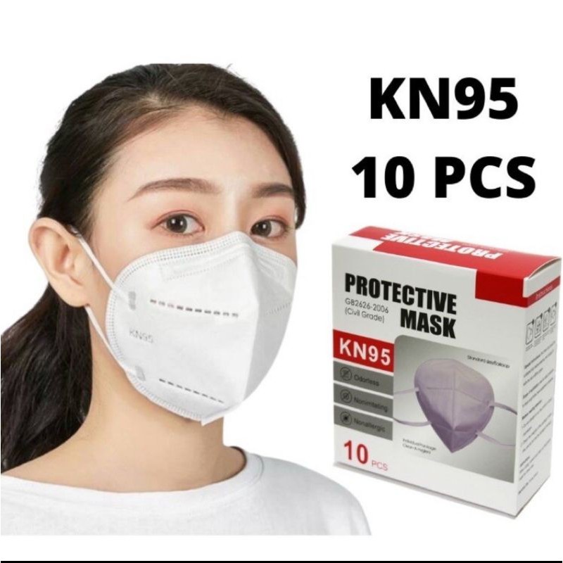 Pos Mask 🌹 kn95 Health Mask Pollution Mask Contents 10 ( หน ้ ากากเพื ่ อสุขภาพ