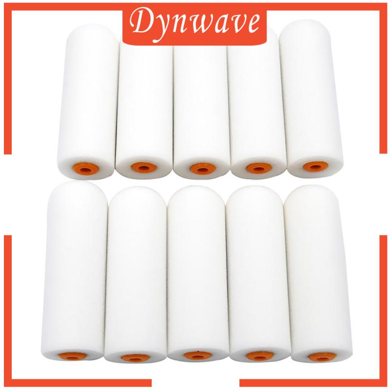 [Dynwave] ปลอกลูกกลิ้งโฟมเพ้นท์สี 4 นิ้ว 10 ชิ้น