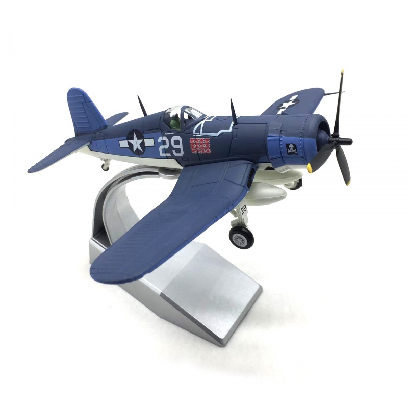 โมเดลเครื่องบินรบโจรสลัด Us Navy F4u Pirate Ship-Based Land-Based 1:72 ของขวัญ สําหรับตกแต่ง
