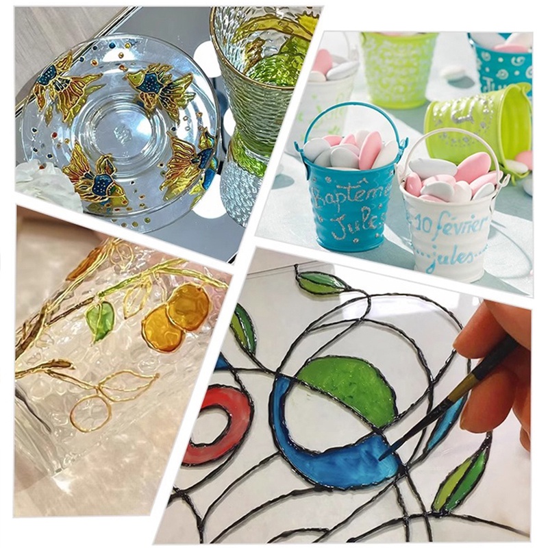 Angel Mark ปากกามาร์กเกอร์ อะคริลิค 3D 20 มล. หลากสี 1 ชิ้น DIY - รูปที่ 3