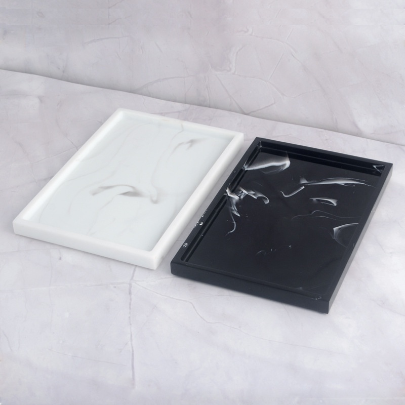 ถาดวางของ เรซิ่น(MH_220) เครื่องประดับ ก้านหอม น้องนั่งเล่น ห้องน้ำ ห้องนอน