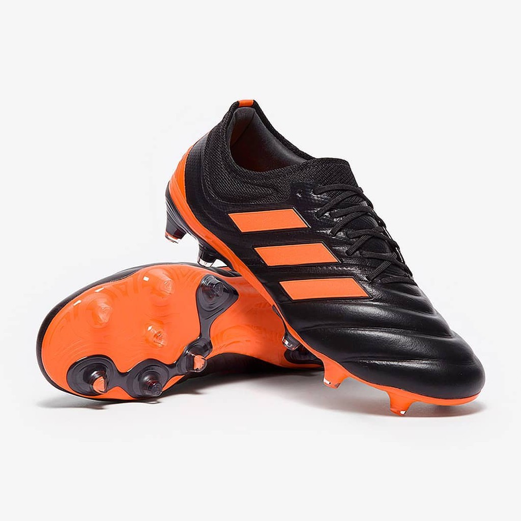 รองเท้าฟุตบอลราคาถูกนำเข้าซัพพลายเออร์ใหม่ล่าสุด Adidas Copa 20.1 Core Black Signal Orange - Soccer