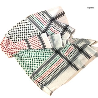 【CH*】ผ้าพันคอ ผ้าโพกหัว กันลม สไตล์ปาเลสไตน์ พร้อมฟันสุนัข ส…