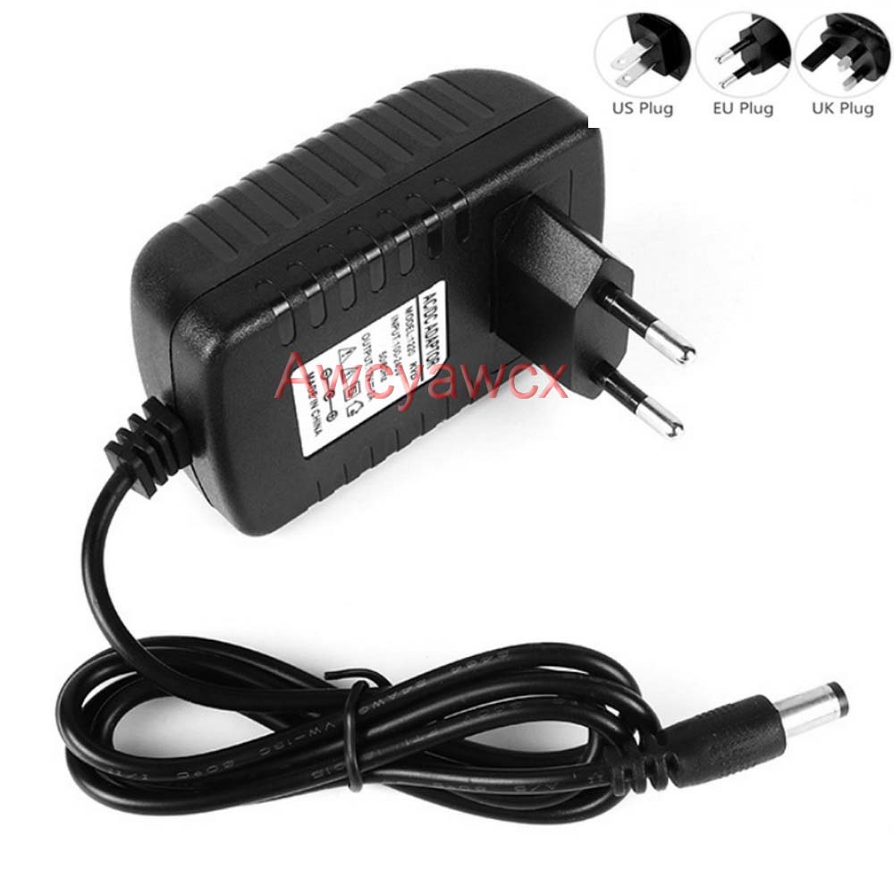 อะแดปเตอร์พาวเวอร์ซัพพลาย AC 100V-240V DC 3A 2.5A 5V 6V 7.5V 8V 9V 12V 2500mA 3000mA ปลั๊ก 5.5 มม. 2.5 มม. 2.1 มม. US EU