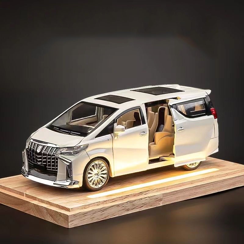 BHQ พร้อมส่ง รถของเล่น รุ่นรถ Toyota Alphard มีเสียง มีไฟ เปิดประตูได้ทุกบาน ราคา ถูกที่สุด ดีลบีเคเค แกลเลอรีภาพที่ 9