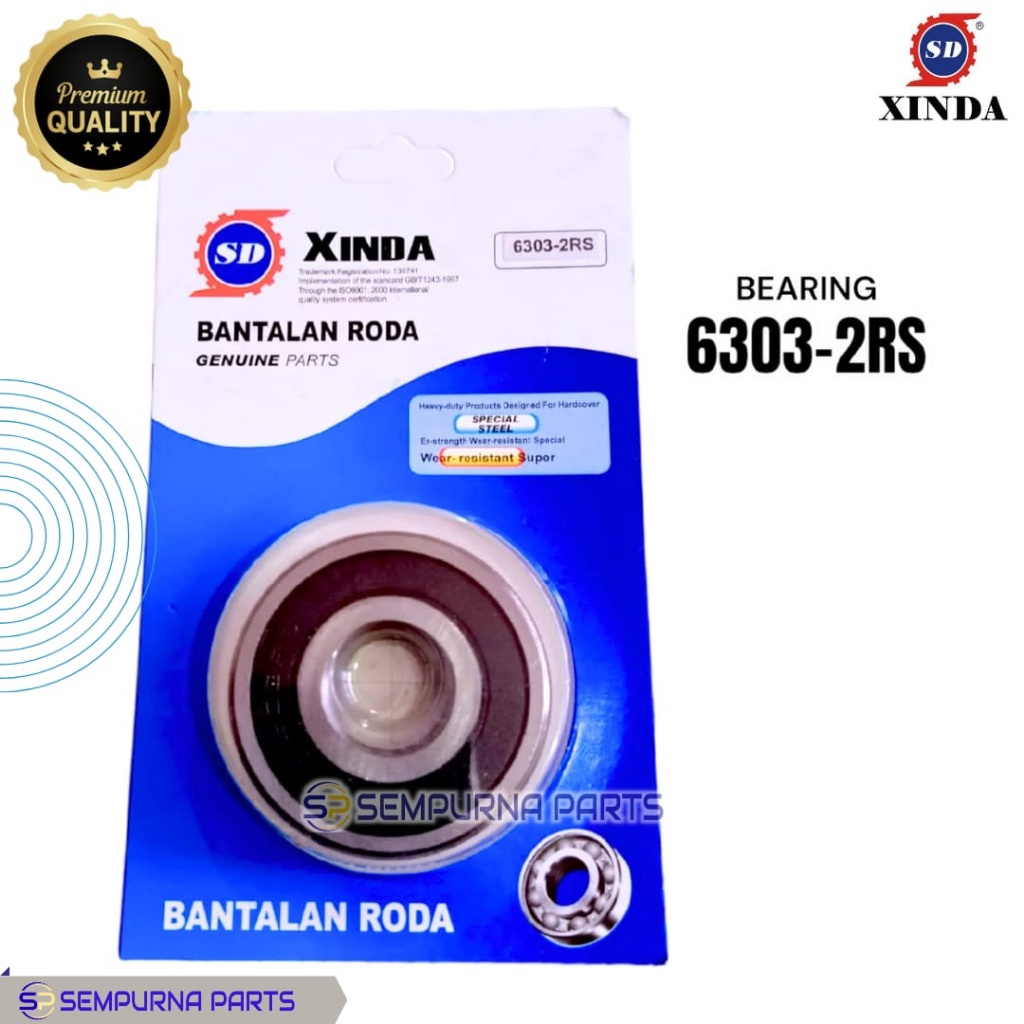BEARING/LAHER 6303 2RS - XINDA