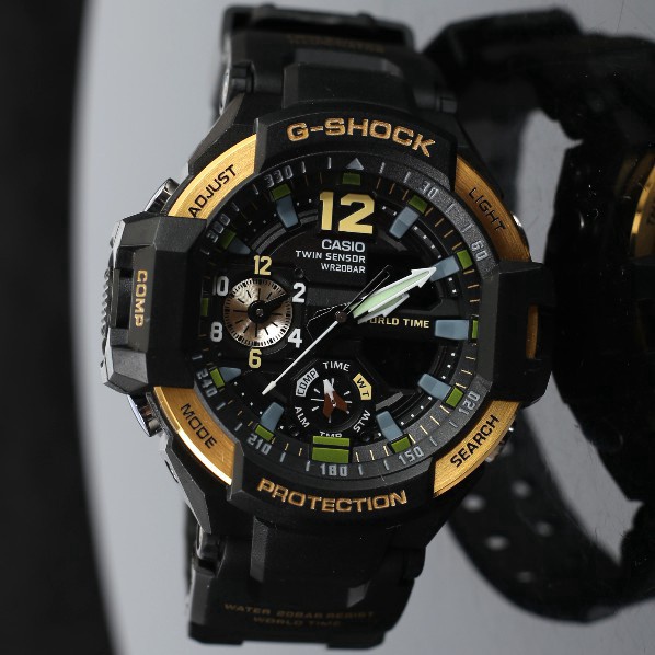 ★  นาฬิกาข้อมืออิเล็กทรอนิกส์ Casio GShock G-GA1100 series กันน้ํา ของแท้