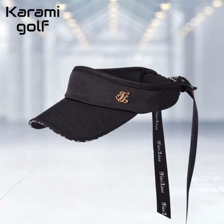 Karami หมวกกอล์ฟแบบเปิด/หมวกกอล์ฟครึ่งใบ กันแดด ปรับขนาดได้ ระบายอากาศ golf cap รหัสสินค้า：MFL001