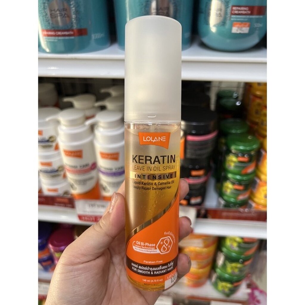 Lolane Keratin Leave in Oil Spray โลแลน เคราติน ลีฟ อิน รูปที่ 3