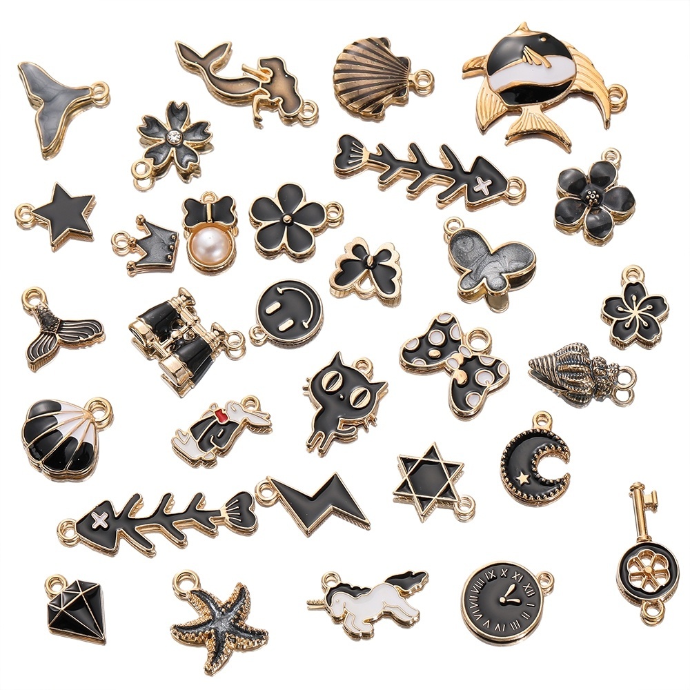 St. kunkka 10 ชิ้น จี้สร้อยคอ สร้อยข้อมือ ลูกปัด ผสมสี