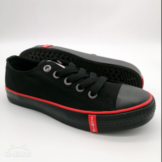 Edwin Black School Shoes Kasut Sekolah Hitam Edwin EW2189