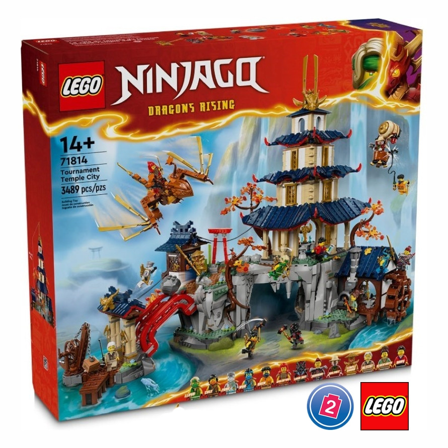 เลโก้ LEGO Exclusives Ninjago 71814 Tournament Temple City