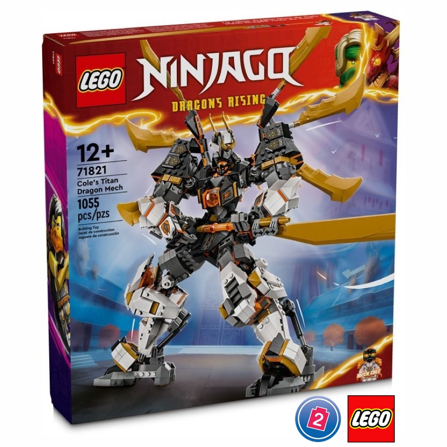 เลโก้ LEGO Ninjago 71821 Cole's Titan Dragon Mech