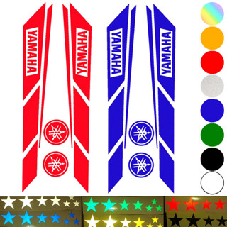 สติกเกอร์เตือนยามาฮ่าการ์ตูนเงาสะท้อนแสงสติกเกอร์สีสันแปดสีร…