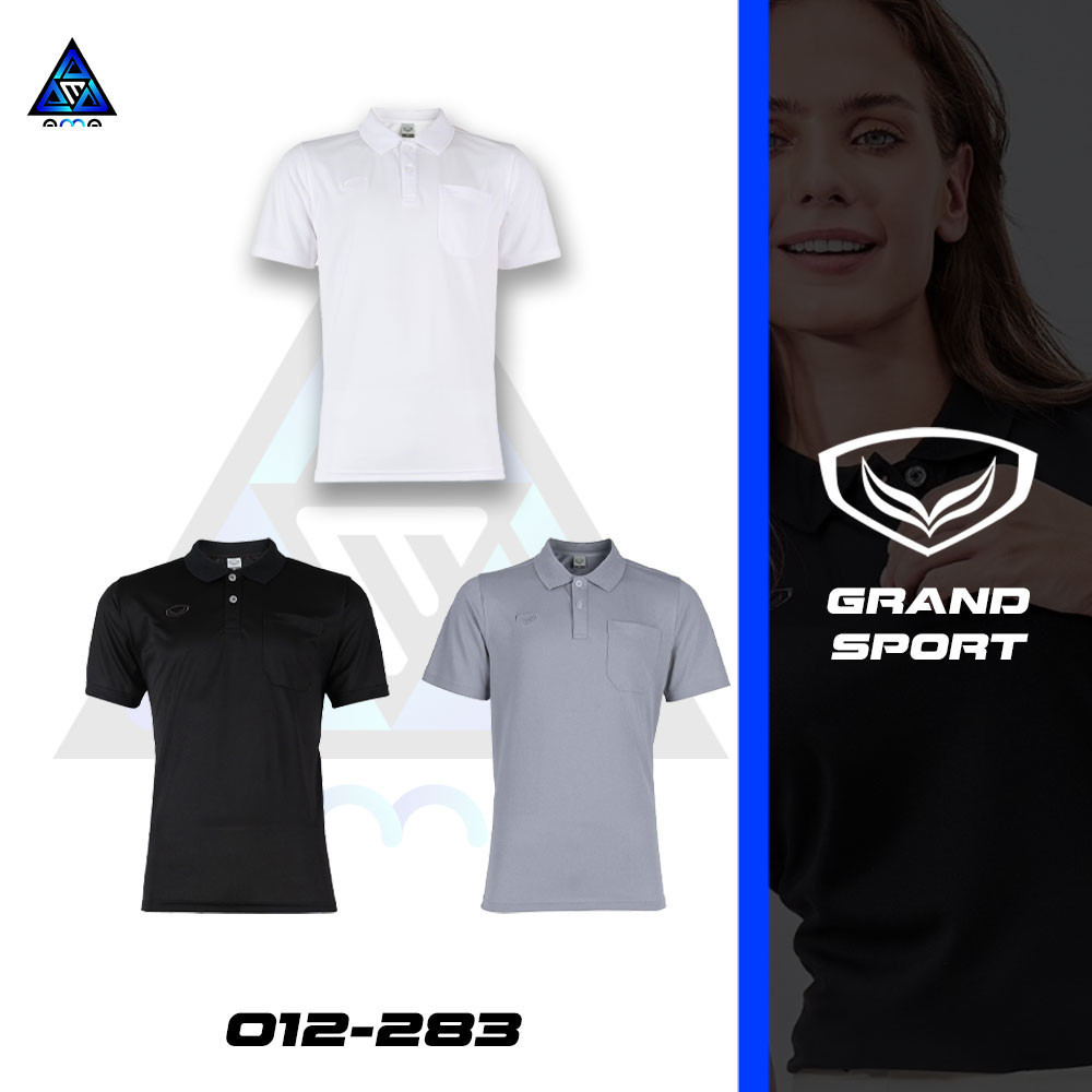 ลดแล้วลดอีก30% TEXT GRAND SPORT รุ่น 012283 เสื้อโปโล แกรนด์สปอร์ต แท้100%