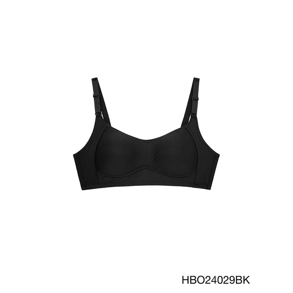 Sabina Habpy Adult Level 1 เสื้อชั้นใน ไร้โครง รหัส HBO24029BK - สีดำ