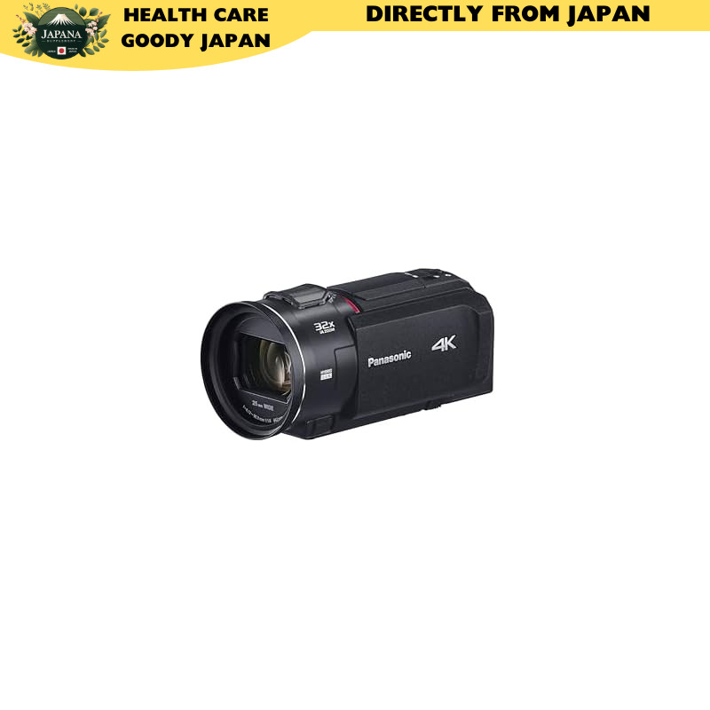 Panasonic 4K Digital Video Camera HC-VX3-K, 5-Axis Hybrid Image Stabilization, Optical 24x Zoom, Las