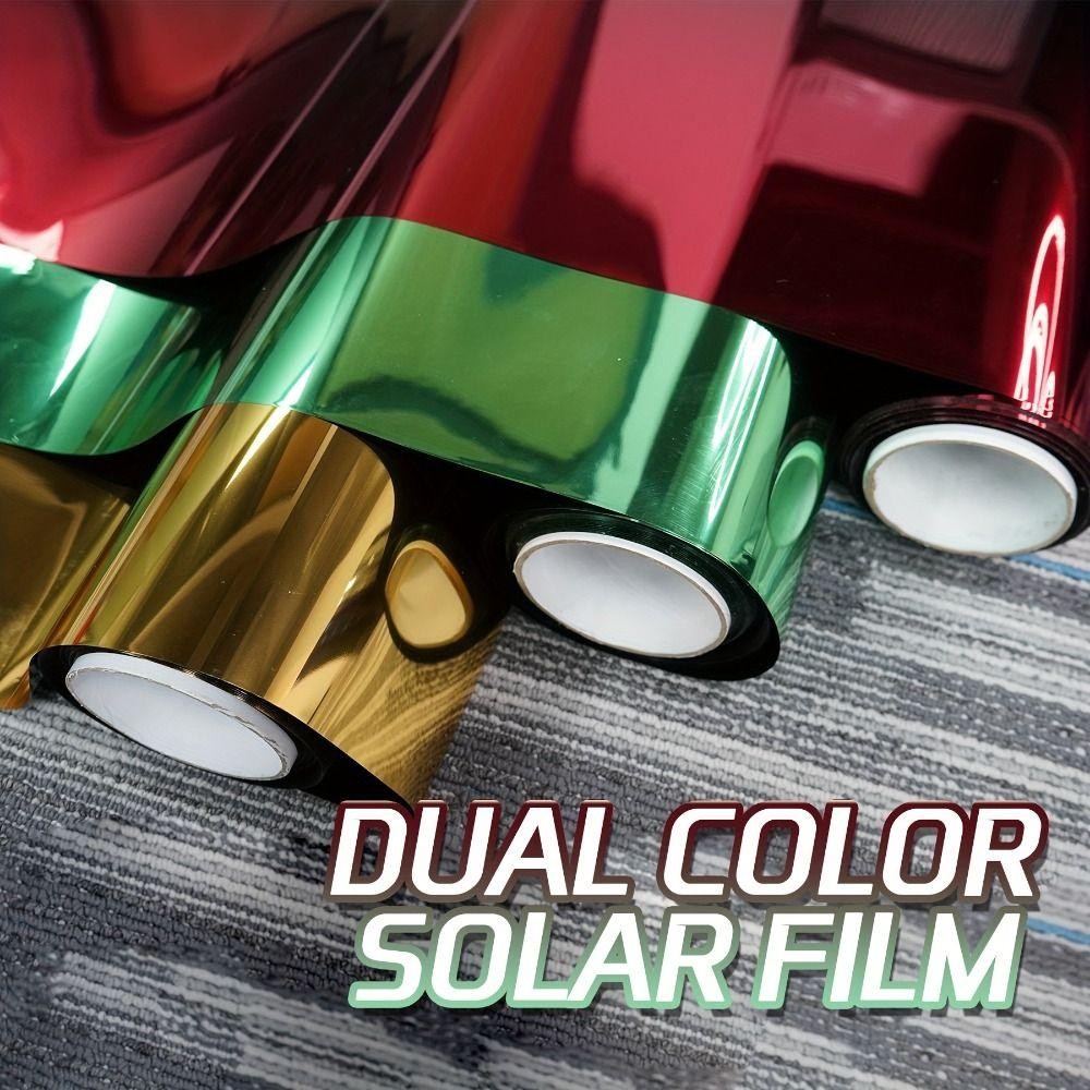 ความสวย 2/ ฟิล์มติดรถยนต์,อุปกรณ์ภายนอกไล่ระดับสีฟิล์มเปลี่ยนสี,ฉนวนกันความร้อนคุณภาพสูง ยูวี ปกป้องหน้าต่าง โทนสี กระจกหน้าด้าน - รูปที่ 7