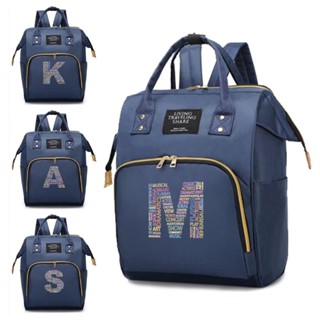 ความจุขนาดใหญ่แม่กระเป๋าเป้สะพายหลังขวดพยาบาลกระเป๋าข้อความช…