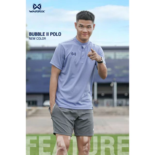 ถูกชัวร์ไม่มั่วนิ่ม เสื้อโปโล WARRIX WA-3329 WA-PLA029 คอจีน BUBBLE II แท้100%