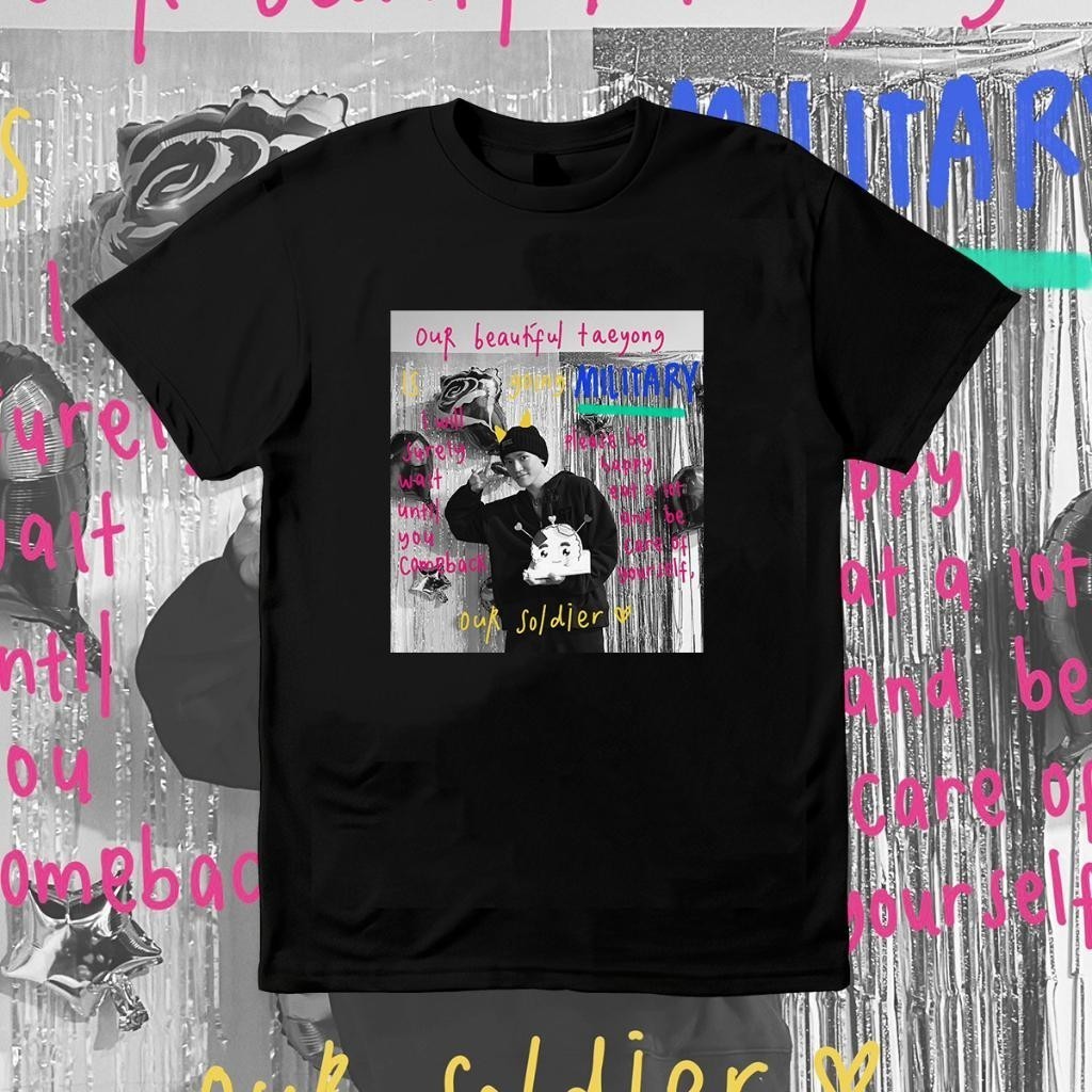 เสื้อ Nct 127 AlwaysHereTaeyong KPOP#TAEYONG ฝ้าย 100% ใส่ได้ ทั้ง ชาย ใส่สบาย ไม่หด ไม่ย้ T-SHIRT