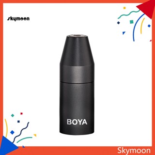 Skym* BOYA อะแดปเตอร์แปลงเสียงไมโครโฟน 3-Pin XLR Male to 35 มม. Jack TRS Female