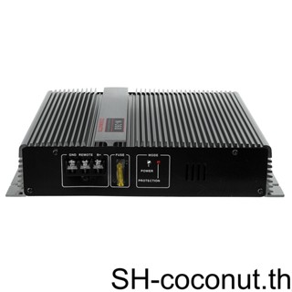 【Coco】เครื่องขยายเสียงซับวูฟเฟอร์ 2000w 12V 2 ช่องทาง ป้องกันไฟฟ้าลัดวงจร สําหรับรถยนต์