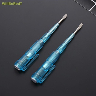 [WillBeRedT] ปากกาทดสอบแรงดันไฟฟ้าอัจฉริยะ AC DC 100-500V ไม่สัมผัส โวลต์มิเตอร์ ไขควงไฟฟ้า [ใหม่]