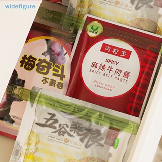 Widefigure 5 ชิ้น / เซต แบบพกพา เครื่องมือครัว คลิปถุงสูญญากาศ ขนาดเล็ก ปิดผนึก แคลมป์ Househould ขนม ถุงเก็บ เครื่องมือซีล ดี