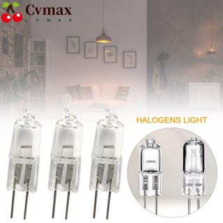 Cvmax หลอดไฟฮาโลเจน หรี่แสงได้ 10W 20W 35W 40W G4 G5.3 G9 2023 12V 220V 5 ชิ้น