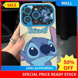 เคสโทรศัพท์มือถือนิ่ม ลาย Stitch ตลก สําหรับ Iphone Apple 14promax 13 11promax 12 14promax 13pro 12 11 7p