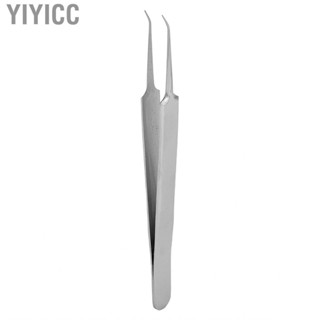 Yiyicc Blackhead Tweezers  Diagonal Pimple Removing Stainless Steel for Skin Care Blemishes