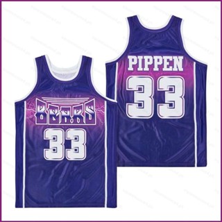 Yx เสื้อกีฬาบาสเก็ตบอล ลาย Scottie Pippen Alternate Jersey พลัสไซซ์ สําหรับผู้ชาย และผู้หญิง