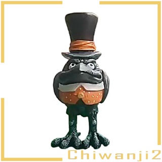 [Chiwanji2] รูปปั้นนกยืน สําหรับตกแต่งปาร์ตี้ฮาโลวีน