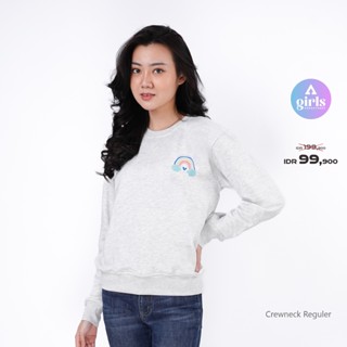 ใหม่!! Crewneck Aero เสื้อกันหนาว สีเทาอ่อน หลากสี 1EB01