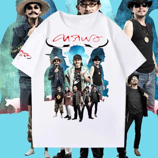 เสื้อเลือกตั้ง Carabao เสื้อยืดแฟชั่น ผ้าฝ้าย