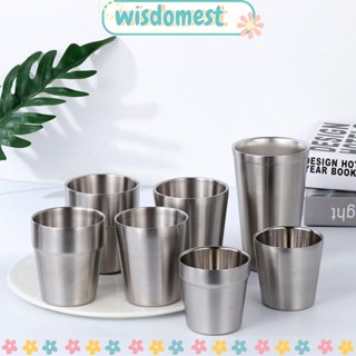 Wisdomest แก้วมัก สําหรับใส่เครื่องดื่ม นม ชา กาแฟ เบียร์