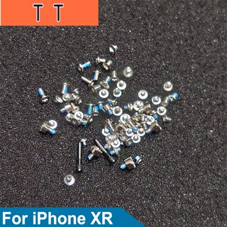  อะไหล่สกรูเมนบอร์ด และกรอบด้านล่าง แบบเปลี่ยน สําหรับ iPhone XR