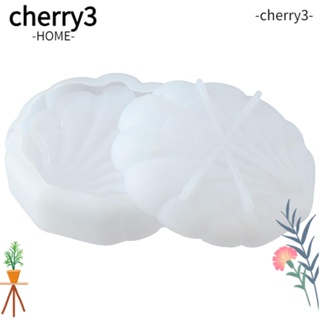 Cherry3 แม่พิมพ์ซิลิโคนเรซิ่น อีพ็อกซี่ รูปเปลือกหอย สําหรับทําเครื่องประดับ ตกแต่งบ้าน