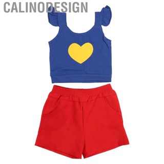 Calinodesign Baby Girls Outdoor Shorts Set  Comfortable Girl Summer Outfit Breathable for Travel