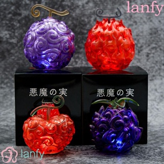 Lanfy ตุ๊กตาฟิกเกอร์ อนิเมะปีศาจ ผลไม้ ลูฟี่ ของขวัญ สําหรับตกแต่ง