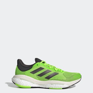 adidas วิ่ง รองเท้า Solarglide 5 ผู้ชาย สีเขียว GX6704