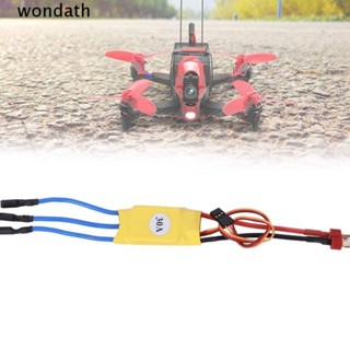 Wonda อะไหล่มอเตอร์ควบคุมความเร็ว 30A 40A ESC ไร้แปรงถ่าน หัวกล้วย T Plug XT60 RC ESC FPV F450 สําหรับโดรน เฮลิคอปเตอร์บังคับ