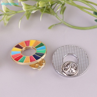 Abongsea เข็มกลัด 17 สี พัฒนาการอย่างยั่งยืน SDGs Pin Nice