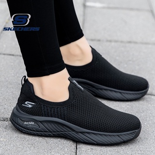 【พร้อมส่ง】ใหม่ Skechers_ GOWALK ArchFit รองเท้าผ้าใบลําลอง ผ้าตาข่าย ระบายอากาศ เหมาะกับการวิ่ง สําหรับสตรี