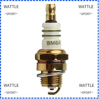 Wattle หัวเทียนเครื่องตัดหญ้า BM6A ทนทาน 2 จังหวะ