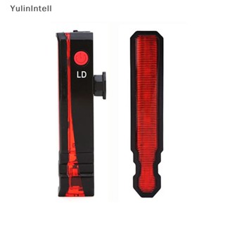 Ylth ไฟท้ายจักรยาน LED 5 ดวง 3 โหมด USB 1 ชิ้น 2 ชิ้น QDD