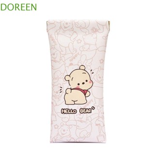 Doreen กระเป๋าใส่แว่นตา หนัง PU ลายการ์ตูน Pochacco น่ารัก ขนาดเล็ก สําหรับผู้ชาย