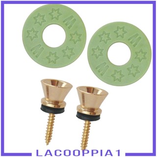 [Lacooppia1] อูคูเลเล่ 2 ปุ่ม พร้อมสกรูเมาท์ สําหรับกีตาร์อะคูสติก เบสไฟฟ้า 12 สี