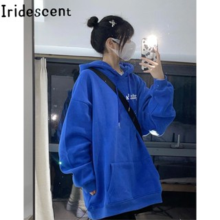 Iridescent เสื้อกันหนาว เสื้อแขนยาว เสื้อฮู้ด Popular ดูสวยงาม trendy Korean WWY23909QH36Z230909